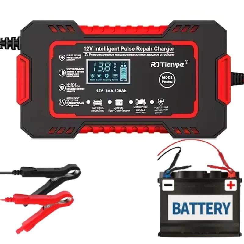 CARGADOR DE BATERIA INTELIGENTE PARA CARRO
